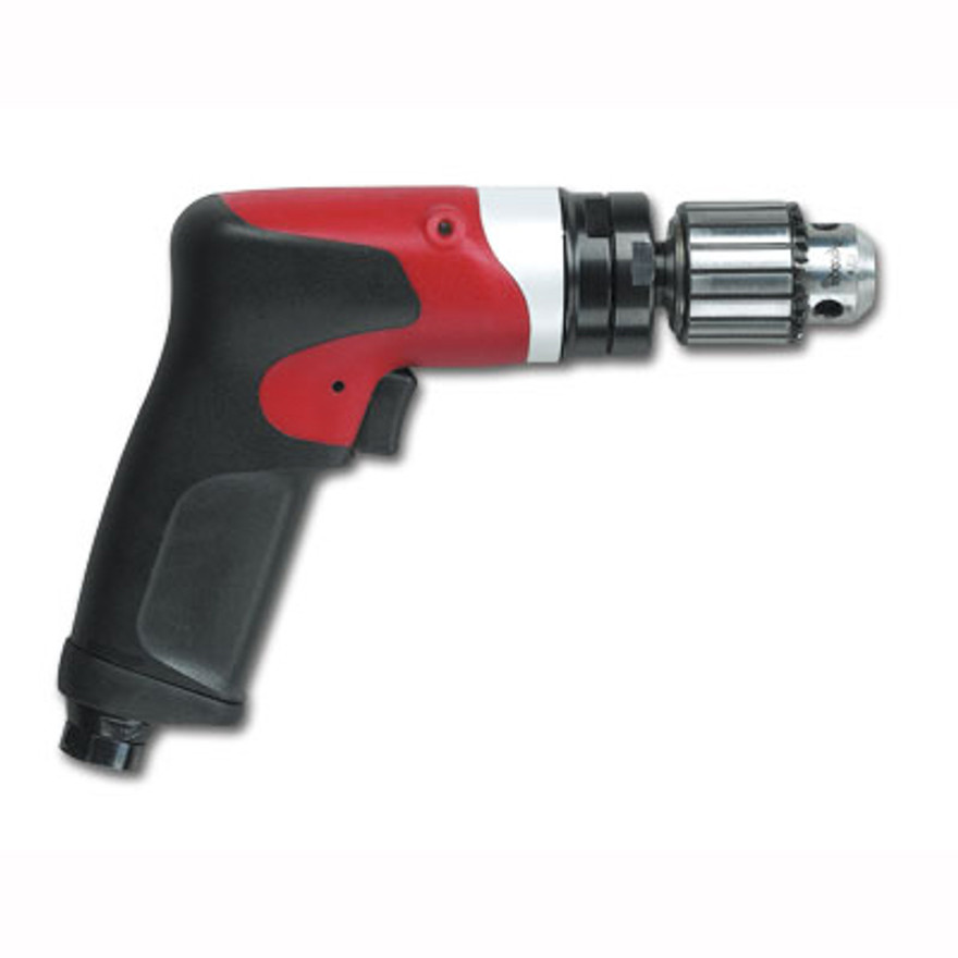 Desoutter DR750-P20000-C8 Pistol Grip Pneumatic Drill | 1 HP | 20,000 RPM | 14.2 in.-lbs. | Key Chuck