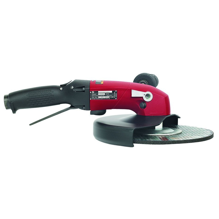 Chicago Pneumatic CP3850-60AB9V Angle Wheel Grinder | 2.8 HP | 6,000 RPM | 9" Max Wheel Capacity