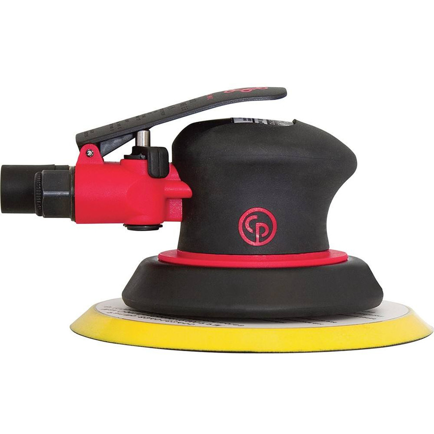 Chicago Pneumatic CP7215 Pneumatic Orbital Sander | 0.3 HP | 6" Pad Size | 3/32" Orbit Size | 12,000 RPM