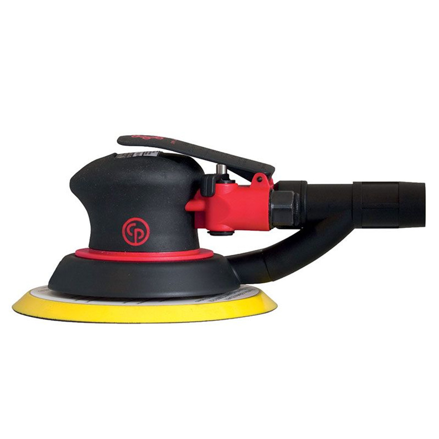 Chicago Pneumatic CP7215SVE Pneumatic Orbital Sander | 0.3 HP | 6" Pad Size | 3/32" Orbit Size | 12,000 RPM