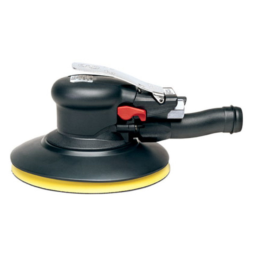 Chicago Pneumatic CP7250CVE 6" Orbital Sander | 0.30 HP | 1/4" Air Inlet | 5/16" - 24 Thread | 12,000 RPM Chicago Pneumatic CP7250CVE 6" Orbital Sander | 0.30 HP | 1/4" Air Inlet | 5/16" - 24 Thread | 12,000 RPM