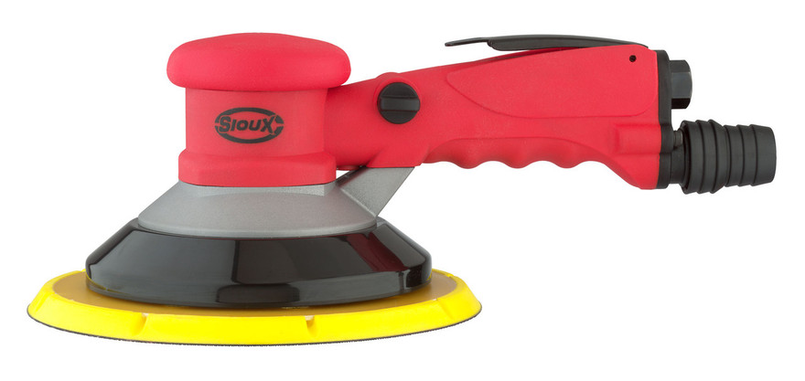 Sioux Tools GO459-60SRP Geared Orbital Sander | 0.45 HP | 6" Pad | 3/16" Orbit | 900 RPM | Remote Vacuum