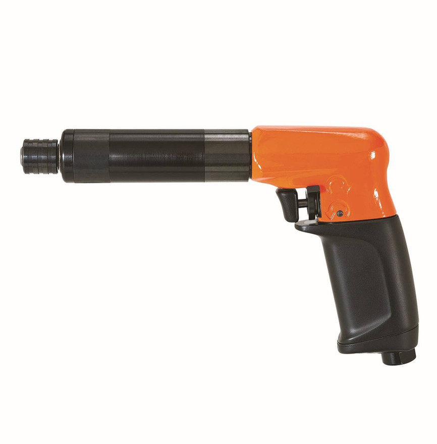 Cleco 19PCA07Q P-Handle Pneumatic Screwdriver | 19 Series | Push and Trigger Start | 660 RPM | 1.2 - 5 (ft-lbs) Torque Range
