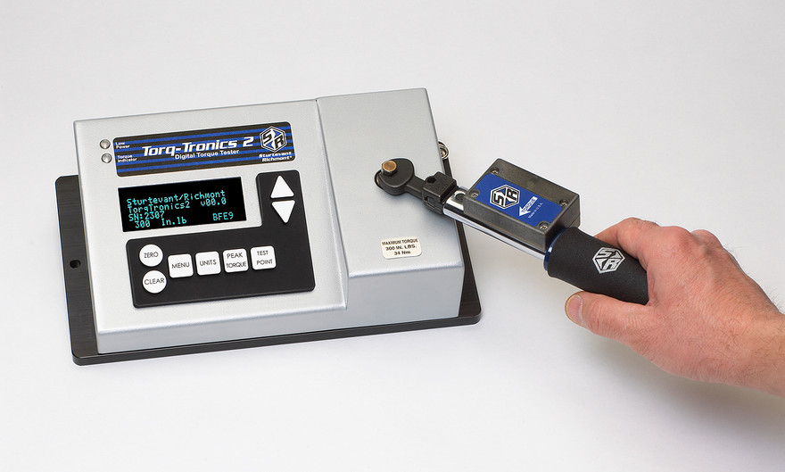 Sturtevant Richmont Torq-Tronics 2 600 Digital Torque Tester | 60-600 (ft-lb) Torque Range | 3/4" Female Square Drive
