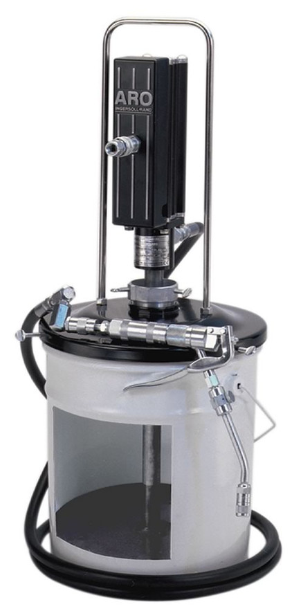 Ingersoll Rand ARO LP3008-1 Piston Grease Pump Package | LP Series | 3" Air Motor Diameter | 35 Container Size | 50:1 Pump Pressure Ratio