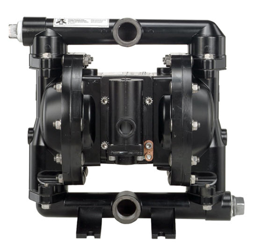 ARO PD10A-ACP-SAA Air Operated Diaphragm Pump | Expert Series | 1" Metallic | 52 Maximum GPM | Santoprene Ball Material