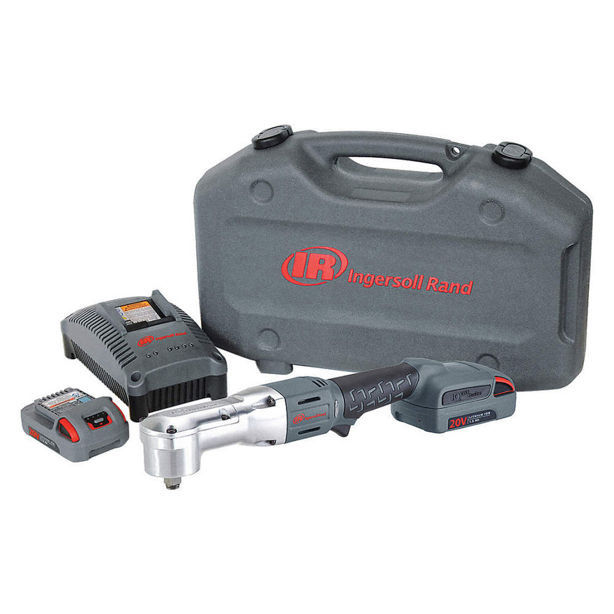 Ingersoll Rand W5350-K22 Cordless Socket Retainer Ring Anvil Impact Wrench Kit | 1/2" Drive Size | 180 (ft-lbs) Max Torque
