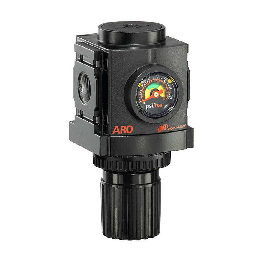 ARO R37221-420 Non-Relieving Regulator | 1500 Series | 1/4" Port Size | Standard Knob Control | 86 SCFM