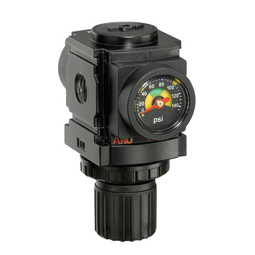 ARO R37121-620 Non-Relieving Regulator | 1000 Series | 1/4" Port Size | Standard Knob Control | 59 SCFM