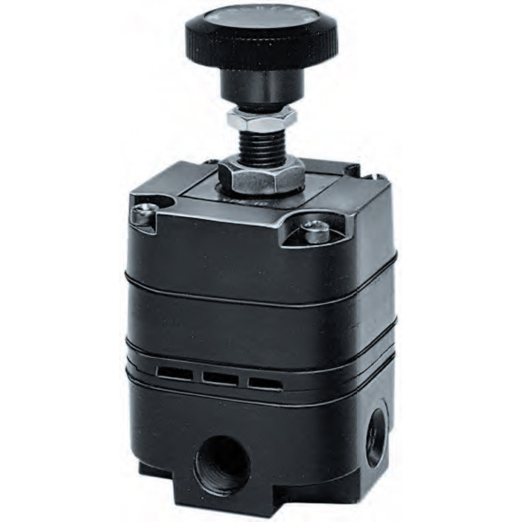 ARO PR4031-100 Precision / Air Regulator | 3/8" Port Size | Relieving | Standard Knob | 2 - 120 PSIG | 14 SCFM
