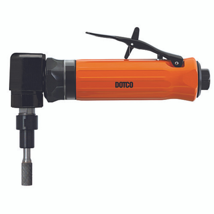 Dotco 10LF281-36OH Right Angle Grinder/Sander | 20,000 RPM | 1/4" Collet | Aluminum Housing | Rear Exhaust