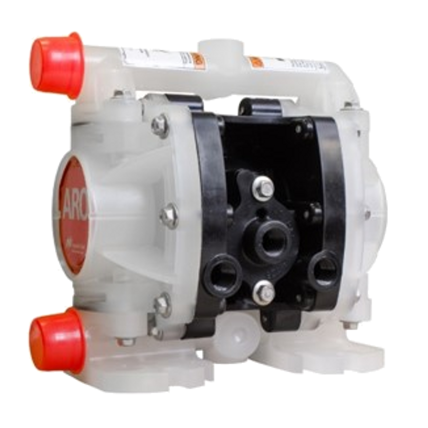 ARO PD01P-HKS-KTT-A Compact Diaphragm Pump | Pro Series | 1/4" Non-Metallic | 5.3 Maximum GPM | PTFE Ball Material