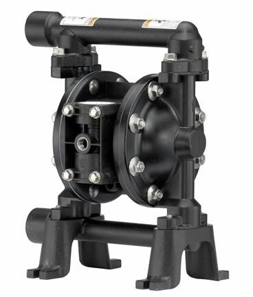 ARO PD07R-AAS-PCC Standard Diaphragm Pump | Compact Series | 3/4" Metallic | 13.6 Maximum GPM | Hytrel Ball Material