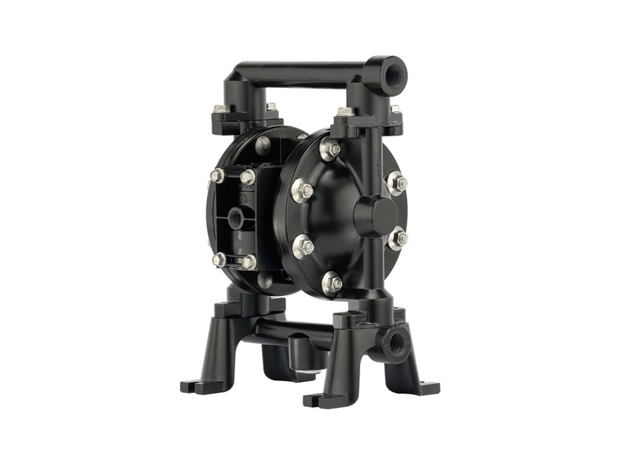 ARO PD05A-AAS-FCC-B Standard Diaphragm Pump | Compact Series | 1/2" Metallic | 12 Maximum GPM | Hytrel Ball Material