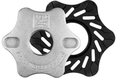 Pferd 69116 CC-GRIND Mounting Fange | 5" Diameter | 5/8-11" Arbor Hole