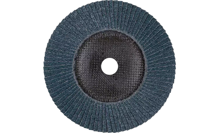PFERD 62063 Polifan Flap Disc | 7/8" Arbor Hole | 7" Diameter | Zirconia alumina 60 Grit | Conical | Sold by Box of 10
