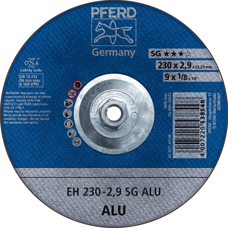 PFERD .045" Type 27 Depressed Center Cut-Off Wheel