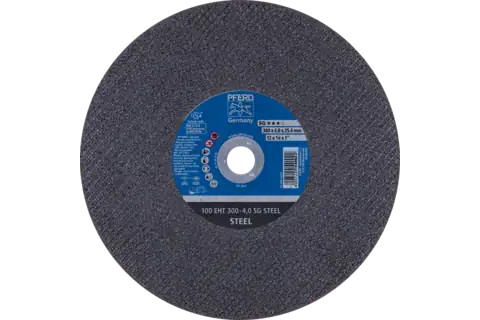 Pferd 64015 SG STEEL Type 1 Cut-Off Wheel | 12" Diameter | 1" Arbor Hole | 1/8" Thickness | Sold by Box of 20