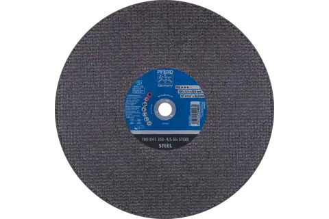Pferd 64016 SG STEEL Type 1 Cut-Off Wheel | 14" Diameter | 20 mm Arbor Hole | 3/16" Thickness | Sold by Box of 10