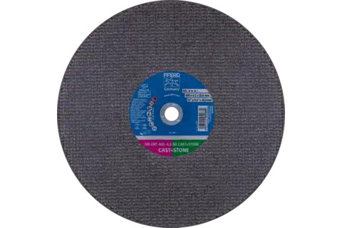 Pferd 64117 SG CAST + STONE Type 1 Cut-Off Wheel | 16" Diameter | 20 mm Arbor Hole | 3/16" Thickness | Sold by Box of 10