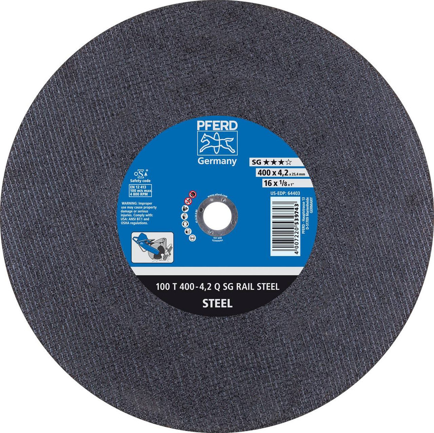 PFERD 1/8" Performance Line SG Cut-Off Wheel