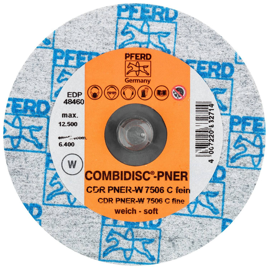 PFERD Quick-Change Disc COMBIDISC PNER Unitized Disc 48460 | 3" Diameter (Box of 25)