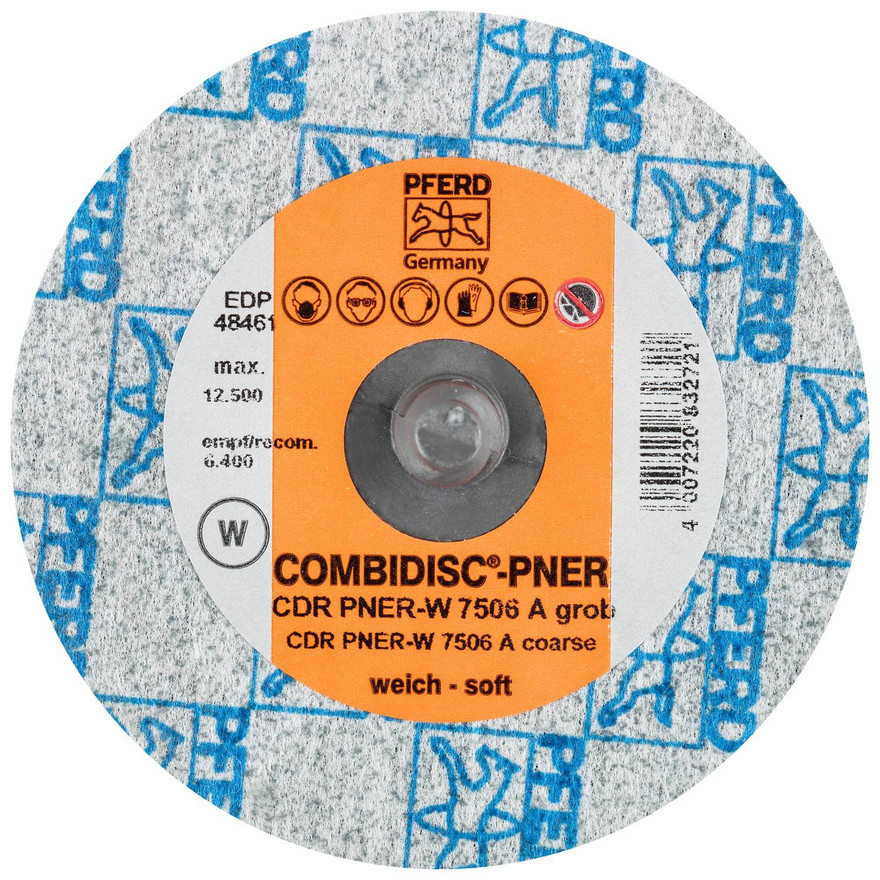 PFERD Quick-Change Disc COMBIDISC PNER Unitized Disc 48461 | 3" Diameter (Box of 25)