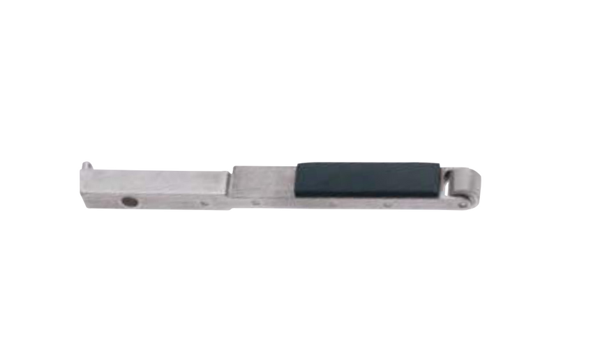 Dynabrade Dynafile II Contact Arm Assembly | 11337 | 7/16" D x 3/8" W | Steel Wheel | 1/2" W Platen