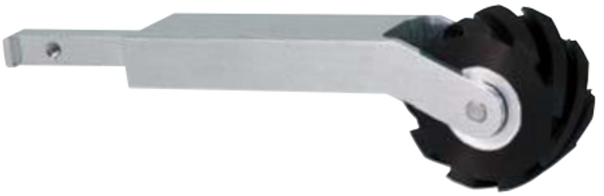 Dynabrade Dynafile III Contact Arm Assembly | 15375 | 2" D x 1" W | Rubber Wheel