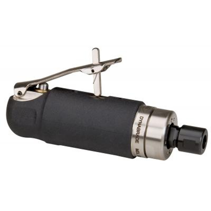 Dynabrade 53811 Straight-Line Die Grinder | 0.7 HP Motor | 20,000 RPM | Gearless | Rear Exhaust | 1/4" & 6 mm Collets