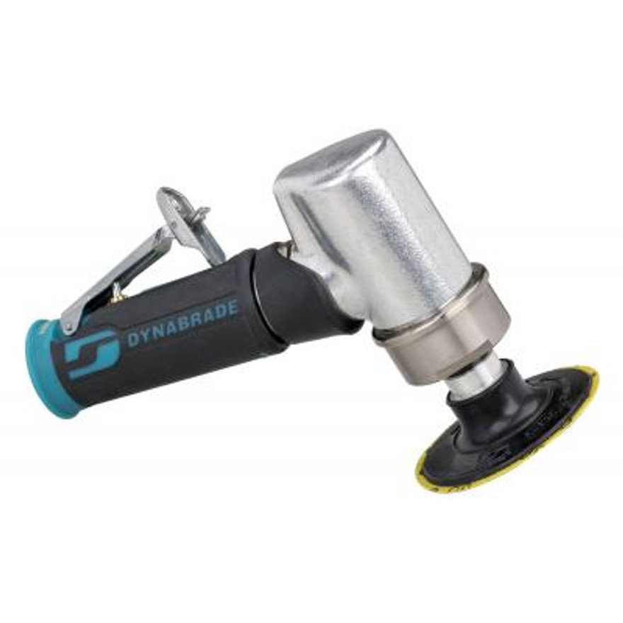 Dynabrade 52410 3" 7 Degree Offset Disc Sander | .7 HP Motor | 15,000 RPM | Gearless | Front Exhaust