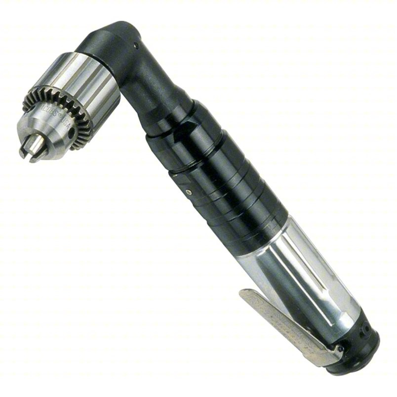 Ingersoll Rand 6LK2A41 Horsepower Industrial Angle Drill | 0.51 HP | 2000 RPM | 64.6 (in-lbs) Max Torque | Lever-Start | 90° Chuck