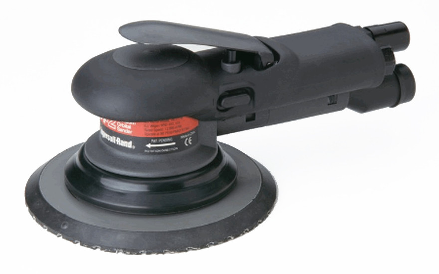 Ingersoll Rand 4151-5 Random Orbital Air Sander | 0.2 HP | 5" Pad Diameter | 12,000 RPM | Rear Exhaust | Vacuum-Ready