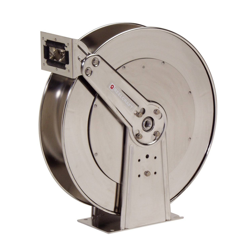 Reelcraft D84000 OLS Corrosion Resistant Hose Reel | 1 in. Hose Diameter | 50 Ft. Hose Length | 500 Max PSI