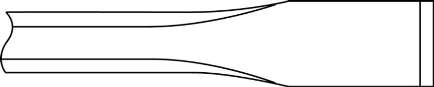 Ingersoll Rand PF2200-392-12 Narrow Scaling Chisel | 12" Length | Box of 5