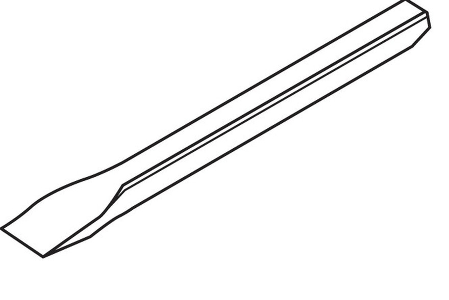 CS Unitec 704.1101 Replacement Chisels for Standard Chisel Scalers | Square Shank | 7mm
