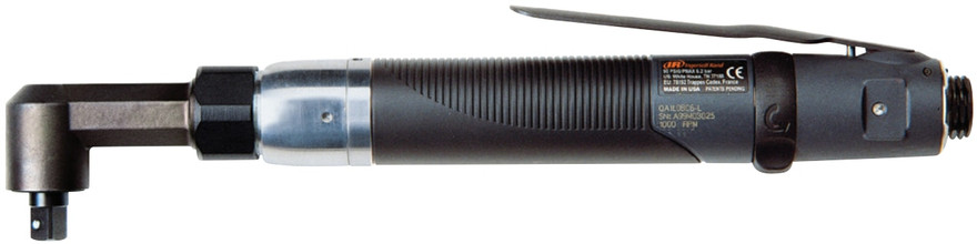 Ingersoll Rand QA1L02S4LD Angle Air Nutrunner | 250 RPM | 3.5 - 56.4 (in-lbs) Torque Range | Adjustable Shut-Off Clutch