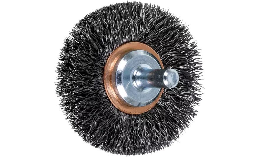 PFERD 82893 Crimped Wire Wheel Brush | 2"Diameter | Carbon Steel Wire | Box of 10