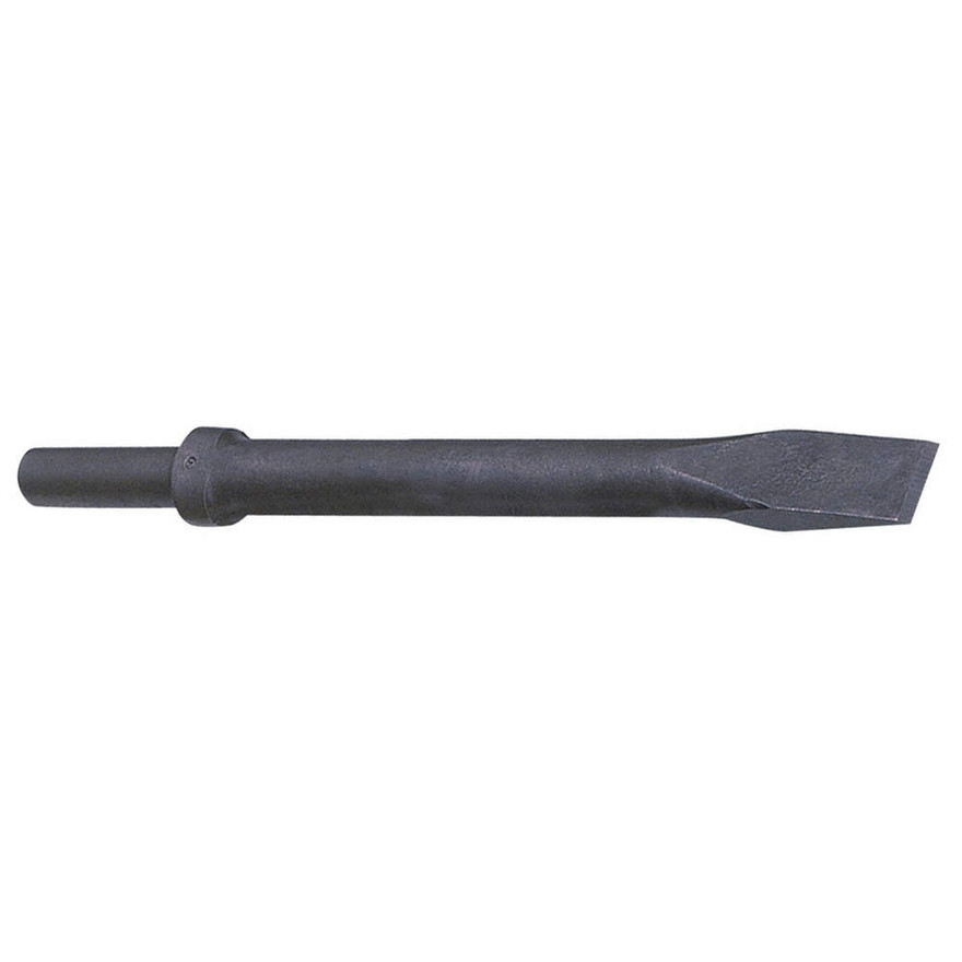 Ingersoll Rand HH1-214F-9 1" Flat Chisel | 9" Under Collar Length | 0.58 Hex Shank Oval Collar