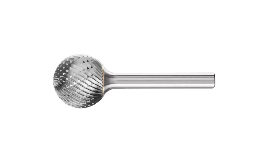 PFERD 24602 Carbide Bur | 3/4" Diameter | SCTI SD-7 | Ball Shape D | Double Cut