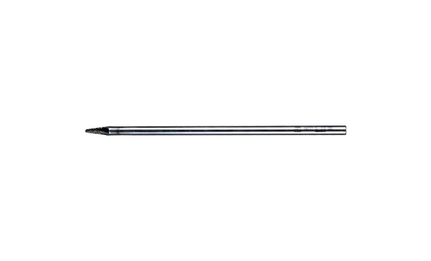 PFERD 26212 Carbide Bur | 1/4" Diameter | SCTI SL-1L6 | 14 Degree Taper Shape L with Radius End | Double Cut