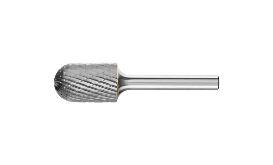 PFERD 24472 Carbide Bur | 5/8" Diameter | SCTI SC-6 | Cylindrical Shape C with Radius End | Double Cut