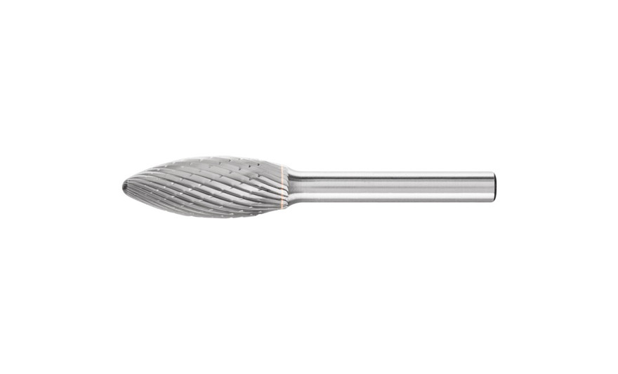 PFERD 25659 Carbide Bur | 1/2" Diameter | SCTI SH-5 | Flame Shape H | ALU Cut