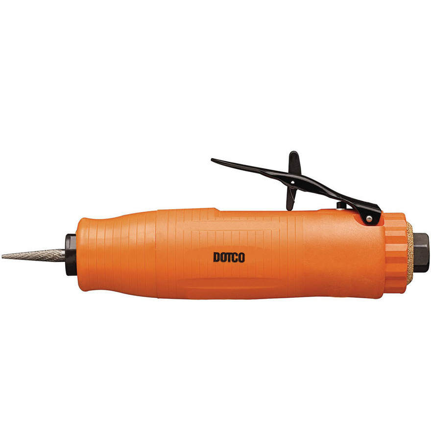 Dotco 12L2082-01 Inline Grinder | 12-20 Series | 0.6 HP | 18,000 RPM | 1/4" Collet | Composite Housing | Rear Exhaust