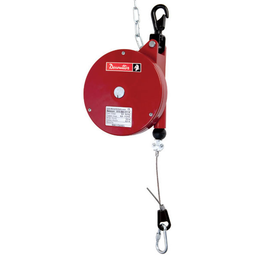 Desoutter 6158130780 Zero Gravity Balancer | 26ZG Model | ZG Series | 5.25' Max. Stroke | 5.73 lb Max. Load Capacity