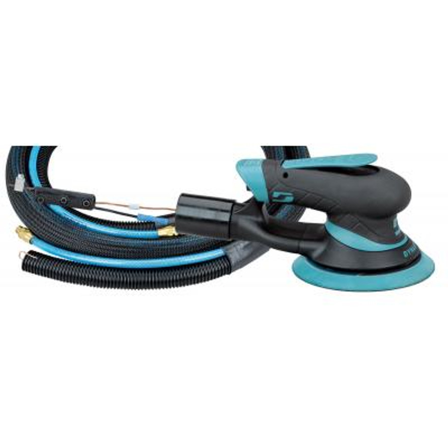 Dynabrade X51ESD1 Dynorbital Extreme Random Orbital Sander with ESD Hose Assy. | 0.3 HP | 5" Pad | 3/16" Orbit | 12,000 RPM | Raptor-Vacuum