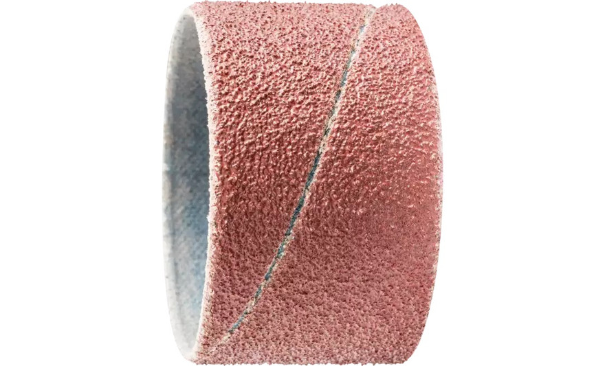 Pferd 41239 1-3/4" x 1-1/8" Abrasive Spiral Band | Cylindrical Shape | Aluminum Oxide 50 Grit | Box of 100
