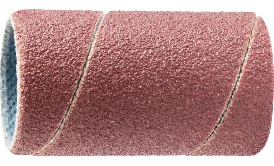 Pferd 41072 5/8" x 1-1/8" Abrasive Spiral Band | Cylindrical Shape | Aluminum Oxide 150 Grit | Box of 100