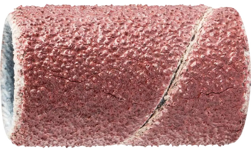 Pferd 41022 3/8" x 3/4" Abrasives Spiral Band | Cylindrical Shape | Aluminum Oxide 80 Grit | Box of 100