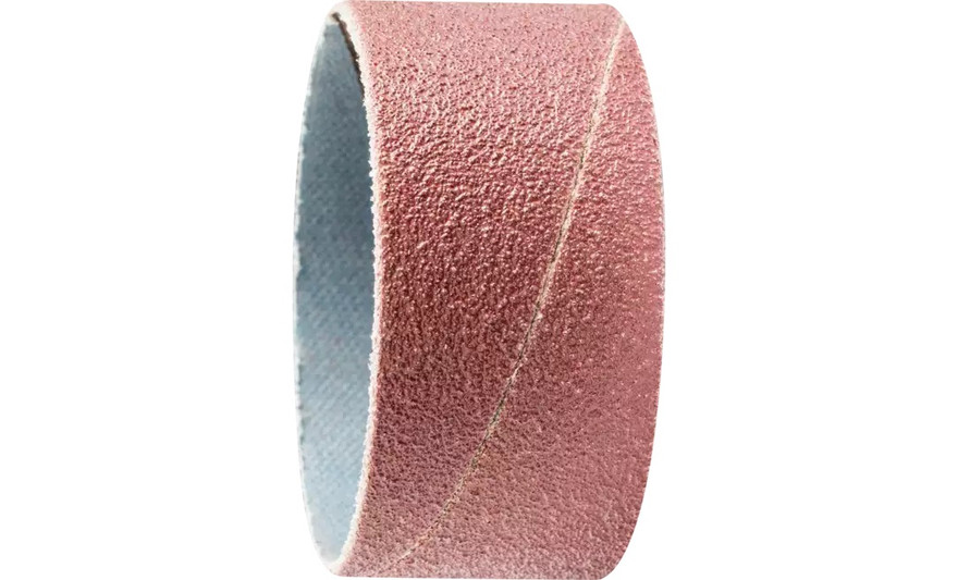 Pferd 41251 2" x 1" Abrasives Spiral Band | Cylindrical Shape | Aluminum Oxide 80 Grit | Box of 100